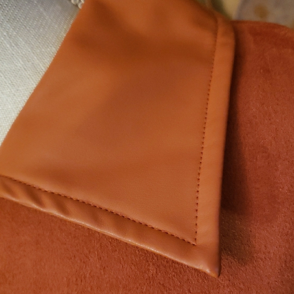 Cider Women's Orange Bomber Jacket - Picture 3 of 6